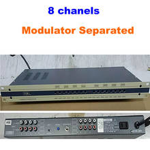 8 channels CATV Separate Frequency CATV rf Modulator match set top box output RF signal top quality  for hotel/school/dormitory 2024 - buy cheap