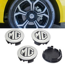 Cubierta de cubo de rueda de coche Abs, 4 piezas, 56mm, emblema para MG Logo, MG5, MG6, ZS, MG3, GS, GT, MG7, accesorios para coche 2024 - compra barato
