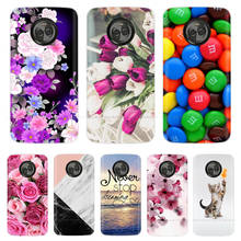 Silicone Case For Motorola Moto X4 Case Cover Soft TPU Back Cover Phone Cases For Motorola Moto X4 X 4 XT1900 5.2"inch Flower 2024 - buy cheap