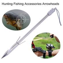 1pcs Stainless Steel Fishing Darts Slingshot Fishing Archery Arrowhead Tips Hunting Fishing Accessories Arrowheads 2024 - buy cheap