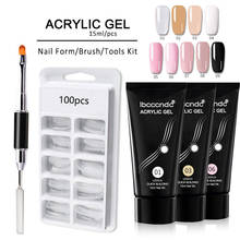 3pcs/Set Poly Nail Gel Kit 15ml Quick Building Set Poligel Nail Gel Nail Polish For Nail Extensions Acrylic Gel Polish Nail Art 2024 - buy cheap