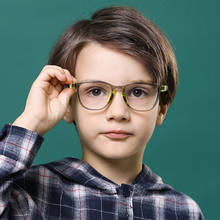 New Silicone Children Glasses Frame Kids 0 Degree Anti-blue Light Eyeglasses Boys Girls Optic Blue Light Blocking Eyewear 2024 - buy cheap