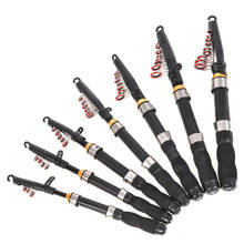 Portable Fishing Rod Telescopic Pole Fishing Rods 1.5m 1.7m 1.9m 2.1m 2.3m Carbon Fiber Power Hand Fishing Tackle Lure Spin Sea 2024 - buy cheap