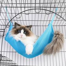 Cat Hanging Bed Mat Soft Kitten Breathable Cool Hanging Mattress Dog Puppy Cage Hanging Bed Animals Supplies House New 2024 - купить недорого