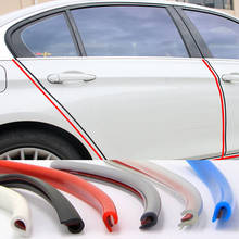 5M Car Door trips Rubber Edge Protective Strips Side Doors Moldings Adhesive Scratch Protector Vehicle For Cars Auto 2024 - buy cheap