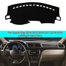 2 Layers Car Auto Inner Dashboard Cover Dash Mat Carpet Cape For Suzuki Ciaz 2014 2015 2016 2017 2018 2019 LHD RHD Car Styling 2024 - buy cheap