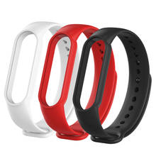 Correa de silicona para reloj Xiaomi Mi Band 4, repuesto deportivo para pulsera inteligente Mi Band 4, 3 unidades 2024 - compra barato