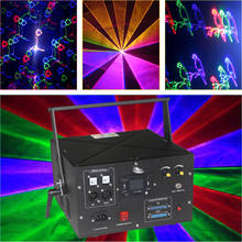 4.5W RGB laser 3D animation scanner projector ILDA DMX dance bar Xmas Party Disco DJ effect Light stage Lights Show system 2024 - buy cheap