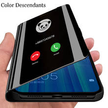 Умный зеркальный чехол для телефона Samsung Galaxy Note10 Pro S10 S9 S8 Plus S10E, чехлы на S7 S6 Edge Plus Note 8 9 10 2024 - купить недорого