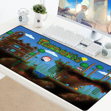 Коврик для мыши Terraria, большой игровой коврик для мыши XL, скоростной игровой компьютерный Настольный коврик для ноутбука, резиновый коврик для ПК 2024 - купить недорого