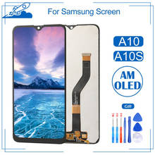 Top OEM For Samsung Galaxy A10 A10S LCD Touch Screen Display OLED Digitize Assembly Replacement Frame NO Dead Pixel With Gift 2024 - buy cheap