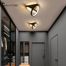 Modern LED Chandelier Black White Home Lights for Living Room Bedroom Ceiling Chandeliers Lighting Aisle Corridor Stair Lights 2024 - buy cheap