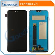 Display LCD Para Nokia 7.1 TA-1100 TA-1096 TA-1095 TA-TA 1085-1097 Display LCD Touch Screen Digitador Assmebly Peças de Reposição 2024 - compre barato