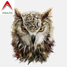 Aliauto Personalized Car Sticker Sharp Eyes of The Owl Accessories Vinyl Decal  for Volkswagen Chevrolet Opel Toyota, 12cm*15cm 2024 - buy cheap