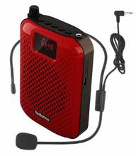 Rolton-megáfono K500 con Bluetooth, amplificador de voz portátil, Clip de banda para la cintura, compatible con Radio TF MP3, para guías turísticos y profesores 2024 - compra barato