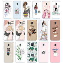 88AA Book Girl Heart Coffee gift Soft Silicone Tpu Cover phone Case for Xiaomi Redmi 8 8A Note 8T 8t Pro 2024 - buy cheap