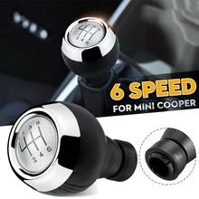 Manopla do câmbio manual de 6 velocidades para mini cooper r50 r53 r55 r56 r60 2024 - compre barato