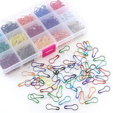 100/300/600 Pcs/pack Safety Pins Metal Clips Knitting Stitch Marker Tag Gourd Shape Pin Mix And Match Colors DIY Sewing Tools 2024 - buy cheap