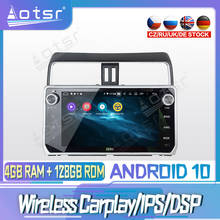 Android 10 PX6 128G For TOYOTA PRADO 2018 Carplay Car DVD GPS Navigation Auto Radio Stereo Video Multimedia Player HeadUnit 2din 2024 - buy cheap