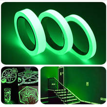 1pcs 1.5cm*1m Luminous Fluorescent Night Self-adhesive Glow In The Dark Sticker Tape Safety Security Decoration Warning Tape 2024 - buy cheap