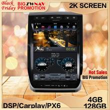 Pantalla Tesla de 4 + 128G para Ford Raptor F150, unidad Android, reproductor Multimedia, Audio, GPS, Radio Estéreo, para 2015, 2016, 2017, 2018 2024 - compra barato