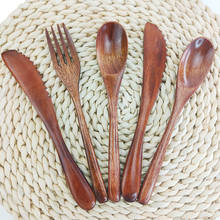 Portable Bamboo Cutlery Set Travel Utensils Biodegradable Wooden Dinnerware Outdoor Flatware Zero Waste Bamboo Tableware Set 2024 - buy cheap