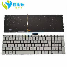 OVY PO Portuguese Backlit keyboard for HP Pavilion 15 AB 15-AH 15-AR 17-G EU silver laptop Replacement keyboards 7J15C0 On Sale 2024 - buy cheap