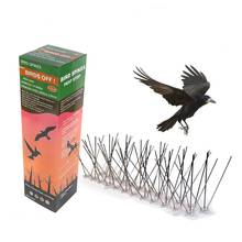 50CM Eco-friendly Stainless Steel Bird Spikes Anti Pigeon Nail Bird Deterrent Tool Pest Control Pigeons Owl Small Birds Repeller 2024 - buy cheap