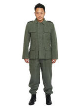 Chaqueta y pantalones de túnica de campo de lana EM Elite M36 del ejército alemán de la Segunda Guerra Mundial, conjunto de uniforme alemán militar S M XL XXL XXXL 2024 - compra barato