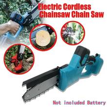 8 Inch Electric Chain Saw Wooden Knife Holder 500r/min Chainsaw Brushless Motor 18v Makita Battery 1200W Chain Saw Power Tool 2024 - buy cheap