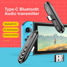 USB Bluetooth 5.0 Audio Receiver Transmitter For TV PC Driver-Free USB Dongle 3.5MM 3.5 AUX Wireless Adapter For Nintendo Switch 2024 - buy cheap
