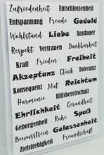 Carimbo ou selo claro da palavra alemã, para scrapbooking/fazer cartão/materiais de decoração divertido para crianças a841 2024 - compre barato