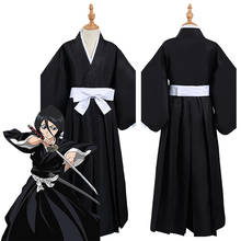 Bleach Kurosaki ichigo/Kuchiki Rukia/HitsugayaToushirou Die pa Cosplay Costume Kimono Outfits Halloween Carnival Suit 2024 - buy cheap