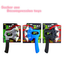 2021 New Adult Children Decompression Toy Sucker Ax Dart Toy Outdoor Sports Toy Throwing Multi Sucker Fight Ax Gift Set 2024 - buy cheap