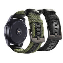 Correia de nylon, pulseira de nylon para samsung galaxy watch 3 41mm, pulseira de relógio inteligente esportiva para galaxy watch 3 45mm, acessórios de pulseira 2024 - compre barato