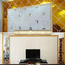 Adesivos de parede com contorno autoadesivo, de ouro branco, para canto do chão, sala de crianças, escritório 3d 2024 - compre barato