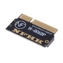 M2 SSD PCIe адаптер M.2 NGFF B + M ключ SSD адаптер для MacBook SSD A1398 НОУТБУК x4 PCIe конвертер SATA Pro A1425 Retina 2012 2024 - купить недорого