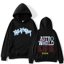 Fashion Travis Scott Tour ASTROWORLD Hoodie Men Unisex High Quality Streetwear Hip Hop Hope You Are Here One Piece Hot Sale 2024 - buy cheap