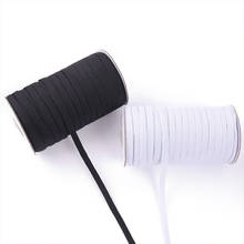 50~100Yard 3~12mmWhite Black Elastic Bands Mask Elastic Band  Sewing accessories DIY elastic sewing Mask 2024 - buy cheap