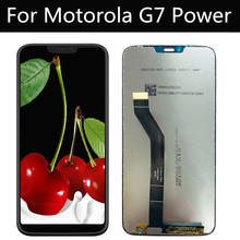 Pantalla LCD de 6,2 pulgadas para Motorola Moto G7 Power XT1955-5, montaje de digitalizador con pantalla táctil, pieza de reparación, accesorios móviles 2024 - compra barato