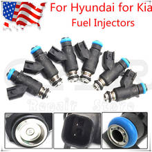 Injetores de combustível, 6 peças, oem 35310-encenc000, 353103c000, novo bico de injeção para hyundai, kia, substituição, original 2024 - compre barato