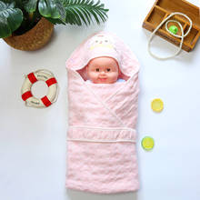 High Quality Baby Sleepping Bags Infant Bebe Swaddled Envelope Wrap Trolley Blanket For Newborn Baby Cotton Bedding Blankets 2024 - buy cheap