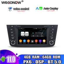 PX6 DSP IPS Android 11.0 4GB RAM 64GB 8 core Car DVD Player GPS navi map RDS Radio wifi 4G BT5.0 For Geely Emgrand EX7 GX7 2014 2024 - buy cheap