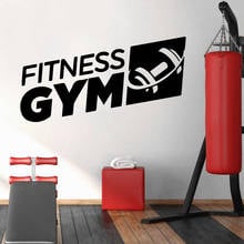 Diy Fitness Wall Stickers Home Decor Girls Bedroom Sticker for Living Room Company School Office Decoration Vinyl Art Decals 2024 - buy cheap