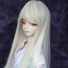 1/3 1/4 1/6 High Temperature  Straight Bjd Hair MSD SD Yosd For BJD Doll Wig 2024 - buy cheap