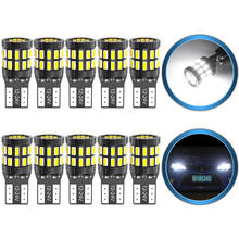 10x T10 W5W Car LED Canbus Bulbs 168 194 Car Parking Lights For Mitsubishi Lancer 9 10 Outlander XL l200 Pajero Sport Error Free 2024 - buy cheap