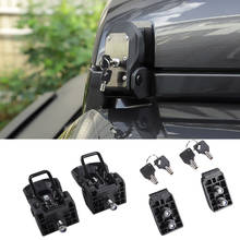 Car Engine Lock for Jeep Wrangler JL 2018 2019 Car Hood Latch Lock Catch Cover Protect for Jeep Wrangler JL Accessories Styling 2024 - buy cheap