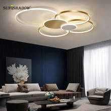 Lámpara de techo LED moderna, iluminación interior para sala de estar, dormitorio, cocina, comedor, Lustre, accesorios de lámpara Led 2024 - compra barato