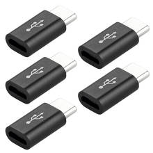 5PCS Mobile Phone Adapter Micro USB To USB C Adapter Microusb Connector Adapter USB Type C For Huawei Xiaomi Samsung Galaxy A7 2024 - buy cheap