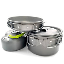 Kit-Combination Cookware Pot Camping-Pot Outdoor Anti-Scratch Bowl Pan-Kit Picnic Portable 2024 - buy cheap